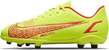 Дитячі футбольні бутси Nike Jr. Vapor 14 Club FG/MG, 38 EU, Чорний/Сірий