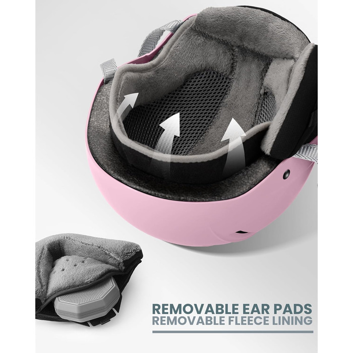 Шолом Outdooraster IPS Kelvin II для сноубордингу та лижного спорту (Матвий Рожевий, M)