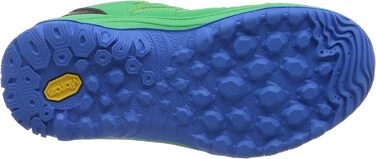Дитячі трекінгові кросівки Brütting Expedition для хлопчиків та дівчаток (27 EU, зелено-синьо-чорні)
