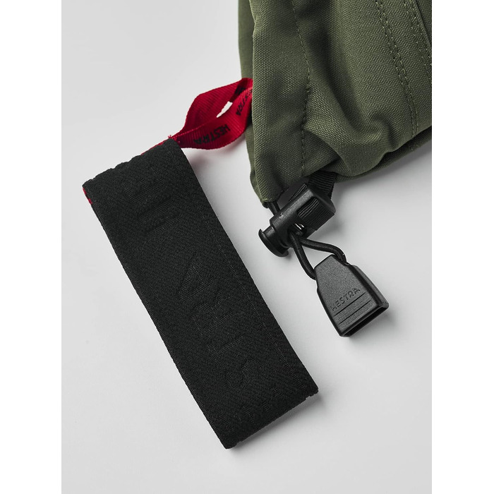 Чоловічі лижні рукавички Hestra Army Leather Heli Ski оливкові, натуральна шкіра, п’яти пальців, розмір 9