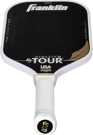 Franklin Sports Pro Pickleball Paddel FS Tour Featherweight – Легка ракетка для піклболу з карбоновим покриттям, схвалена USA Pickleball