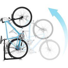 Підставка для велосипеда Bike Nook Pro: вертикальна, для гаража та дому, з корзиною, 1 шт.