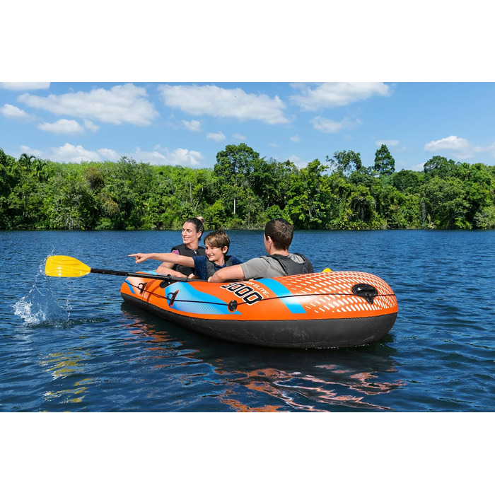 Надувний човен Bestway Kondor Elite 3000, 246x122x45 см, комплект