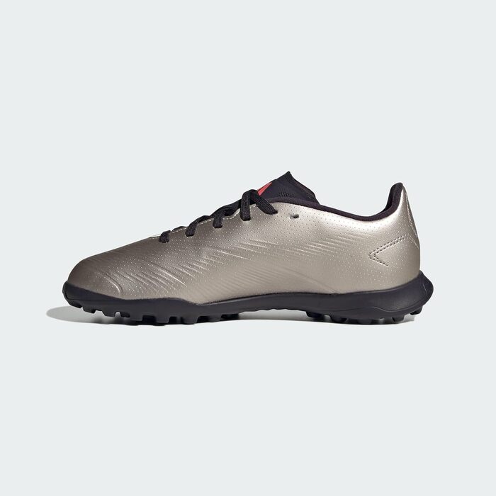 Кросівки для футболу adidas Predator 24 League Turf (38 2/3 EU, сіро-чорний)