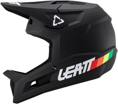 Дитячий велосипедний шолом Leatt MTB Gravity 1.0 Jr V23, чорний, XXS (51-52 см)