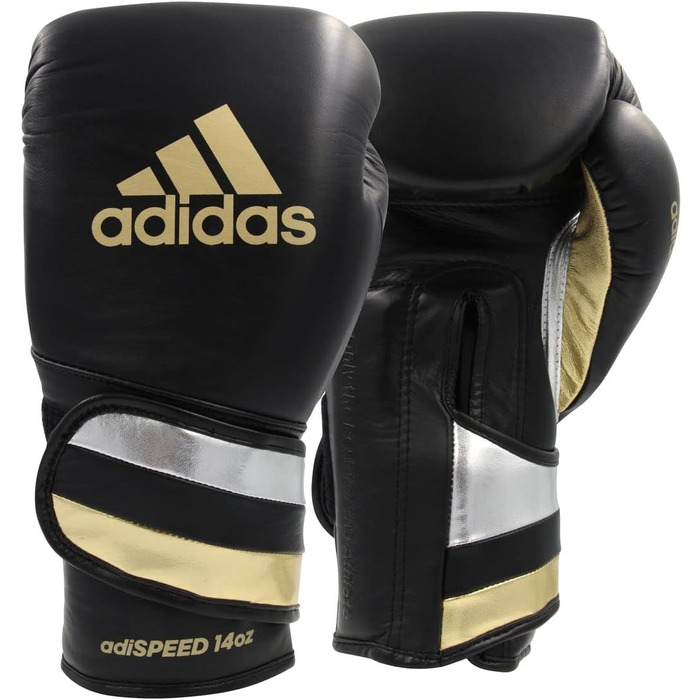 Боксерські рукавички adidas AdiSpeed для тренувань, спарингів, фітнесу, для дорослих чоловіків і жінок, 340 г, 453 г, 510 г
