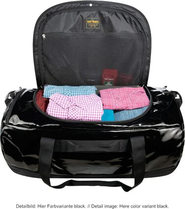 Сумка-рюкзак Tatonka Barrel Elemental Blue 85 л - водонепроникна, з великим відкриванням та замком