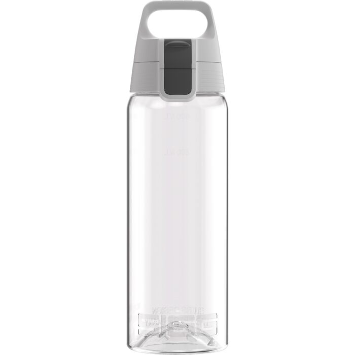 Пляшка для води Sigg Tritan Total Color ONE 600 мл / 1 л: для газованих напоїв, легка, герметична, BPA-free, миється в посудомийній машині