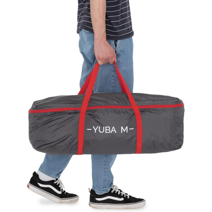 Намет-передпокій JUSTCAMP Yuba Bus для кемпінгу (4-5 осіб), Keder 5/7 мм, висота 180-220 см