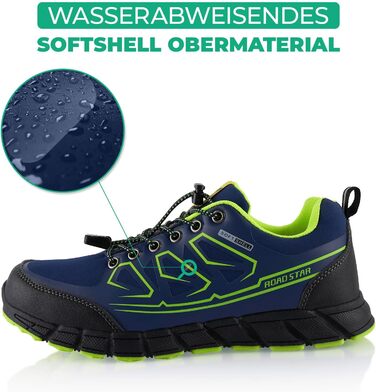 Трекінгові черевики Softshell для жінок та чоловіків. Підошва Vibram, кольори: блакитний, зелений. Розмір 36 EU