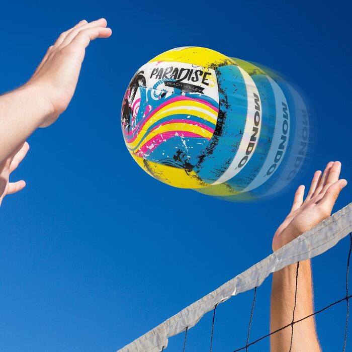 Mondo Toys Волейбольний м'яч Spielball - розмір 5, PVC, м'який дотик (BEACH VOLLEY PARADISE)