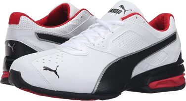 Кросівки чоловічі PUMA Tazon 6, 40 EU, білий/чорний/срібний