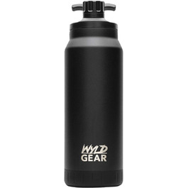 Термос Wyld Gear Mag Bottle 1005 мл, чорний, з магнітною кришкою, BPA-free