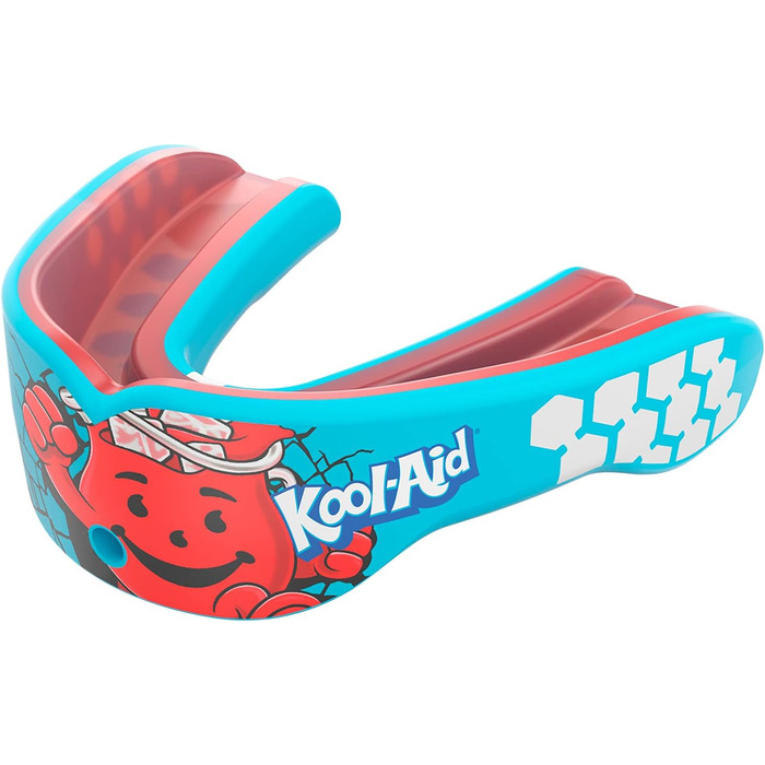 Захисник для рота Shock Doctor Gel Max Power з ароматом Kool-Aid Tropical Punch, для футболу, хокею, баскетболу, лакросу, підлітків та дорослих