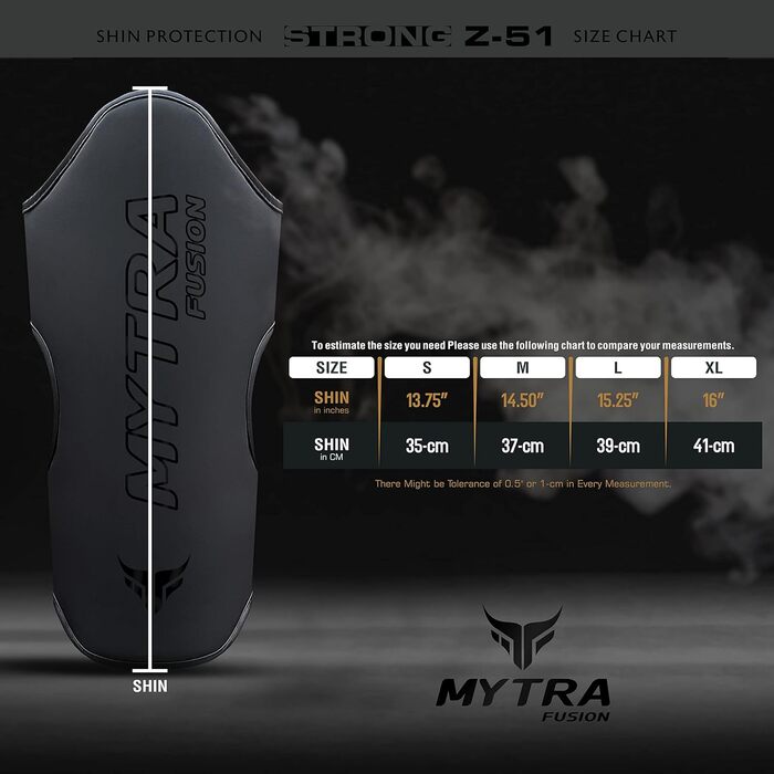 Захисні щитки для гомілки Mytra Fusion з екошкіри для кікбоксингу, MMA, Муай Тай, тренувань та спарингів