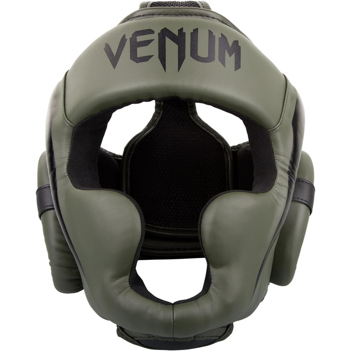 Захисний шолом Venum Elite, хакі/чорний, для боксу та ММА