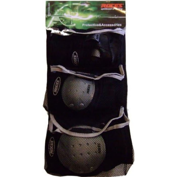 Захисний комплект Roces Super 3-Pack, розмір M, чорний