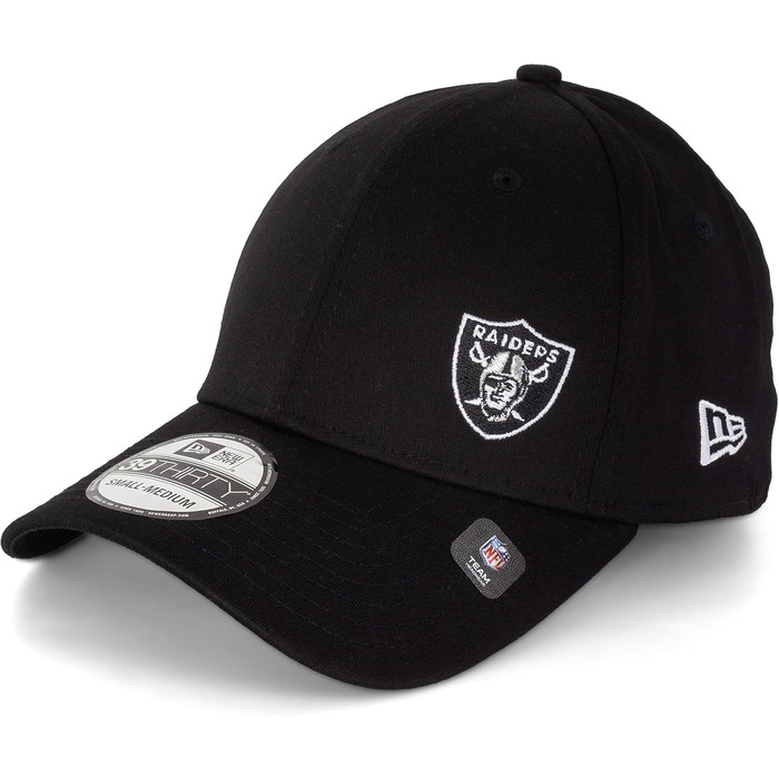 Кепки New Era 39THIRTY з логотипами MLB, NFL, NBA: Chicago Bulls, Lakers, Raiders, Yankees, Dodgers, Chiefs, Buccaneers, Saints, Sox, 49ers (Las Vegas Raiders)