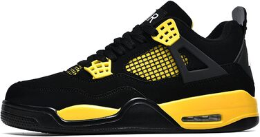 Кросівки Marbury Air 4 Retro: чоловічі та жіночі, для скейтбордингу, бігу, ходьби, баскетболу, спорту. Білі/сірі (39 EU, 1 Чорний)