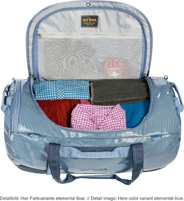 Сумка-рюкзак Tatonka Barrel 65 л, чорна, водонепроникна, з замком