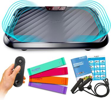 Вібраційна платформа Bluefin Fitness для тренувань всього тіла - тренажер для дому (C Ultra Lite)