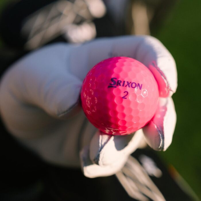 Гольф м'яч Srixon Soft Feel Lady 8 & 9 для жінок | Низька компресія, простий старт, ультра-м'яка текстура | Ідеальний для помірних замахів та високої точності | Білий (Soft Feel Lady_9, PASSION PINK)