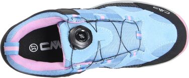 Дитячі трекінгові черевики CMP Kiruna FITGO WP, 39 EU, Sky Ametista