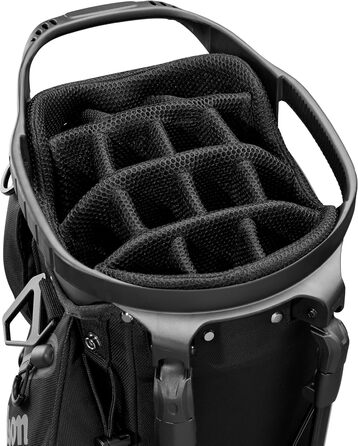 Сумка для гольф Wilson Talus 14 Stand Bag чорного кольору (унісекс, доросла)