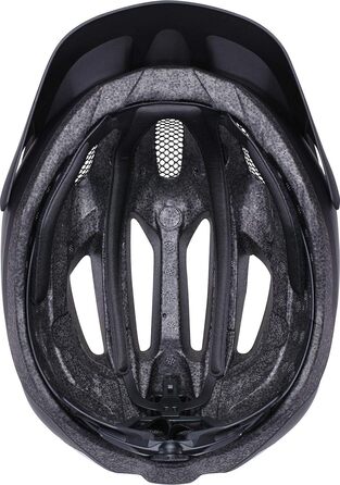 Велошолом BBB Cycling Kite 2.0 для дорослих і дітей, для шосейного та гірського велосипеда, знімний візор, кріплення для LED, розмір S (52-55 см), матовий чорний