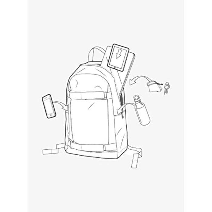 Рюкзак Burton Emphasis 2.0 унісекс, 50x30x16 см, чорний
