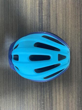 Велосипедний шолом Exclusky для чоловіків та жінок з візором і LED-підсвіткою, для MTB, розмір 56-61 см, синій