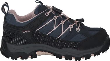 CMP Kinder Rigel Low Trekking Shoe Wp, Черевики для трекінгу CMP Kinder Rigel Low, Розмір 38, Колір: Asphalt-Rose