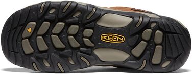 Чоловічі водонепроникні трекінгові черевики KEEN Headout Low Height - Bison Fossil Orange, 45 EU