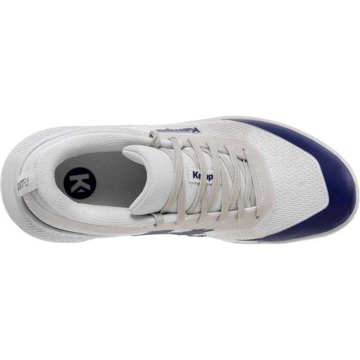 Жіночі гандбольні кросівки Kempa Kourtfly Two, 39 EU, білі/фіолетові