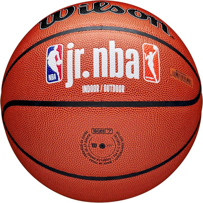 Баскетбольний м'яч Wilson Jr. NBA Authentic Outdoor №5, коричневий