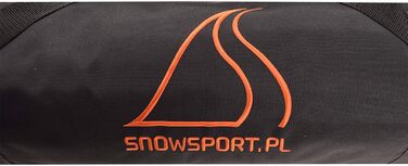 Чохол для лиж SnowSport Double Prestige на 2 пари лиж і палиці, товстий, для подорожей літаком, автобусом, авто, 180 см