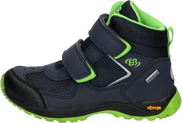 Дитячі кросівки Brütting VCross-L для бігу, 39 EU, блакитний та лимонний