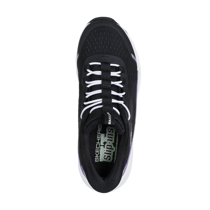 Підліткові кросівки Skechers Slip-ins: Glide-Step - Vista Lane чорний/фіолетовий