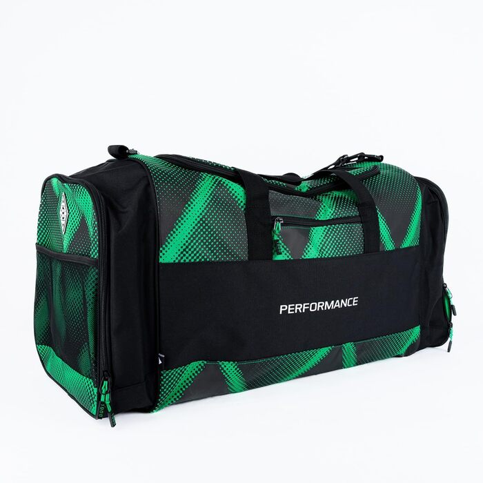 Спортивна сумка Borussia Mönchengladbach 'Performance' зелена — офіційний фан-мерч, тренувальна сумка з логотипом клубу