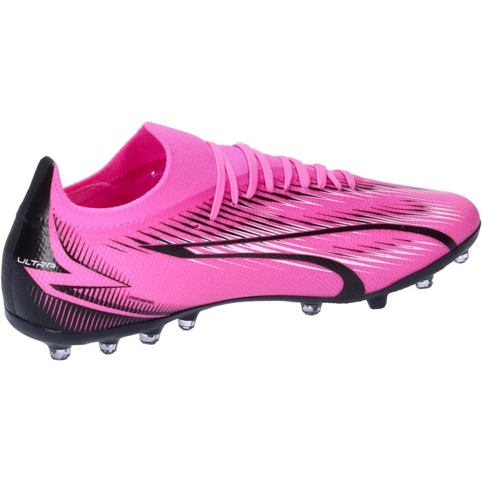 Футбольні бутси PUMA Ultra Match Mg для чоловіків (46.5 EU, рожевий, білий, чорний)
