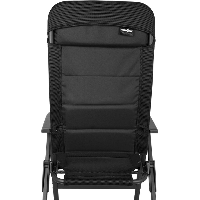 Кемпінговий стілець Brunner Skye 3D Black - чорний, поліестер
