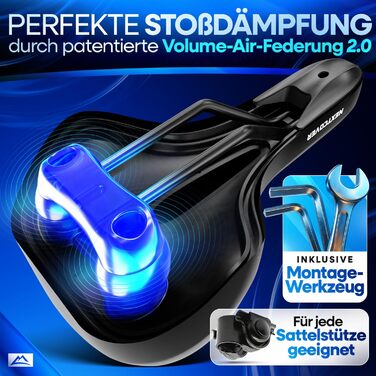 Зручний велосипедний сідло ComfortPlus City для міста