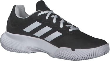 Жіночі тенісні кросівки Adidas Gamecourt 2w, 38 EU, чорний/білий