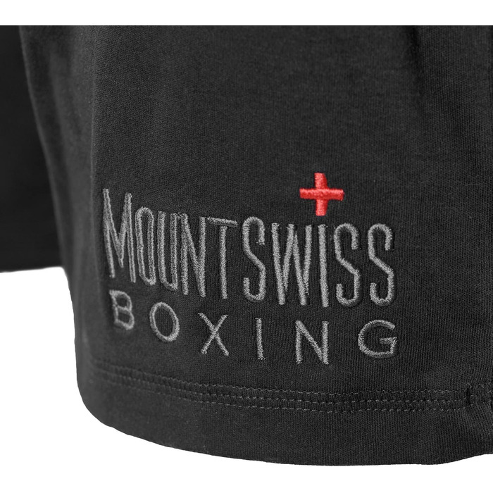 Чоловічі літні шорти Mount Swiss великого розміру (до 8XL), 100% бавовна, спортивні повсякденні шорти на еластичному поясі, антрацит