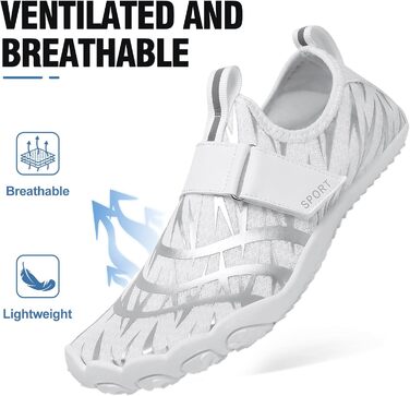 Аквашузи для чоловіків та жінок - швидковисихаючі, нековзні, легкі, для плавання та відпочинку на пляжі, розмір 35-47