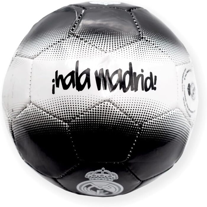 Футбольний м'яч Real Madrid R ROGER'S, білий/чорний, розмір 5