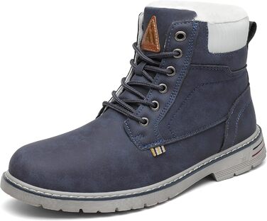 Зимові черевики Mishansha Herren для жінок. Теплі, водонепроникні, на шнурівці. Розмір 42 EU, темно-синій.