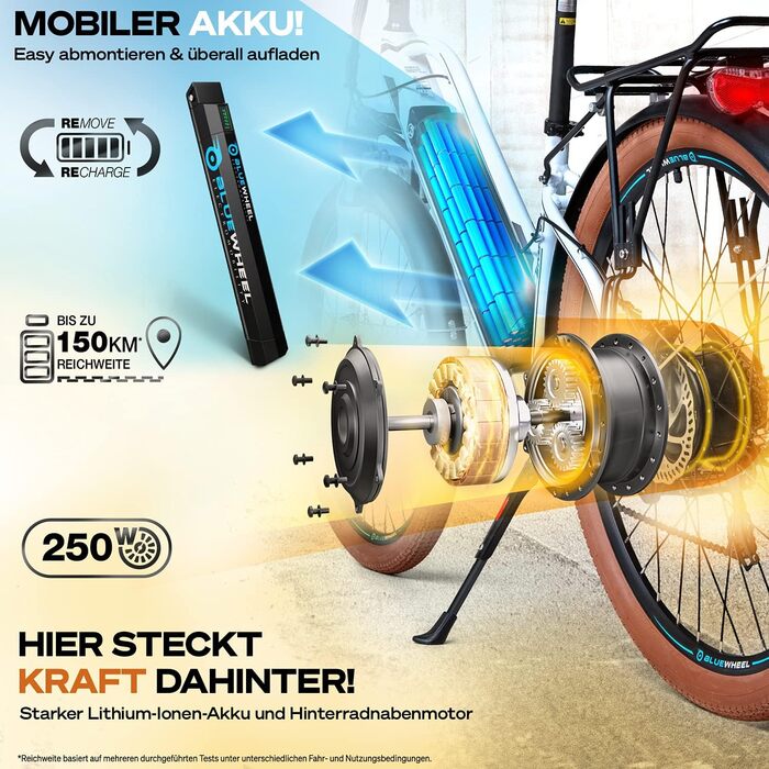 Електровелосипед BLUEWHEEL BXB85 26