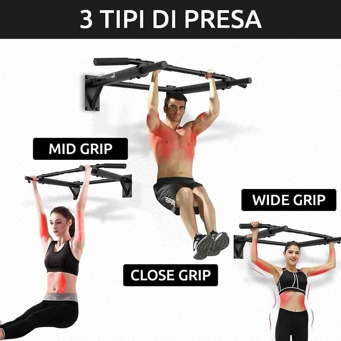 Турнік для підтягувань Fit FFitness Wand, багатофункціональний, максимальне навантаження 150 кг