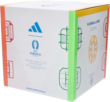 Футбольний м'яч adidas Fussballliebe League EM 2024 для тренувань